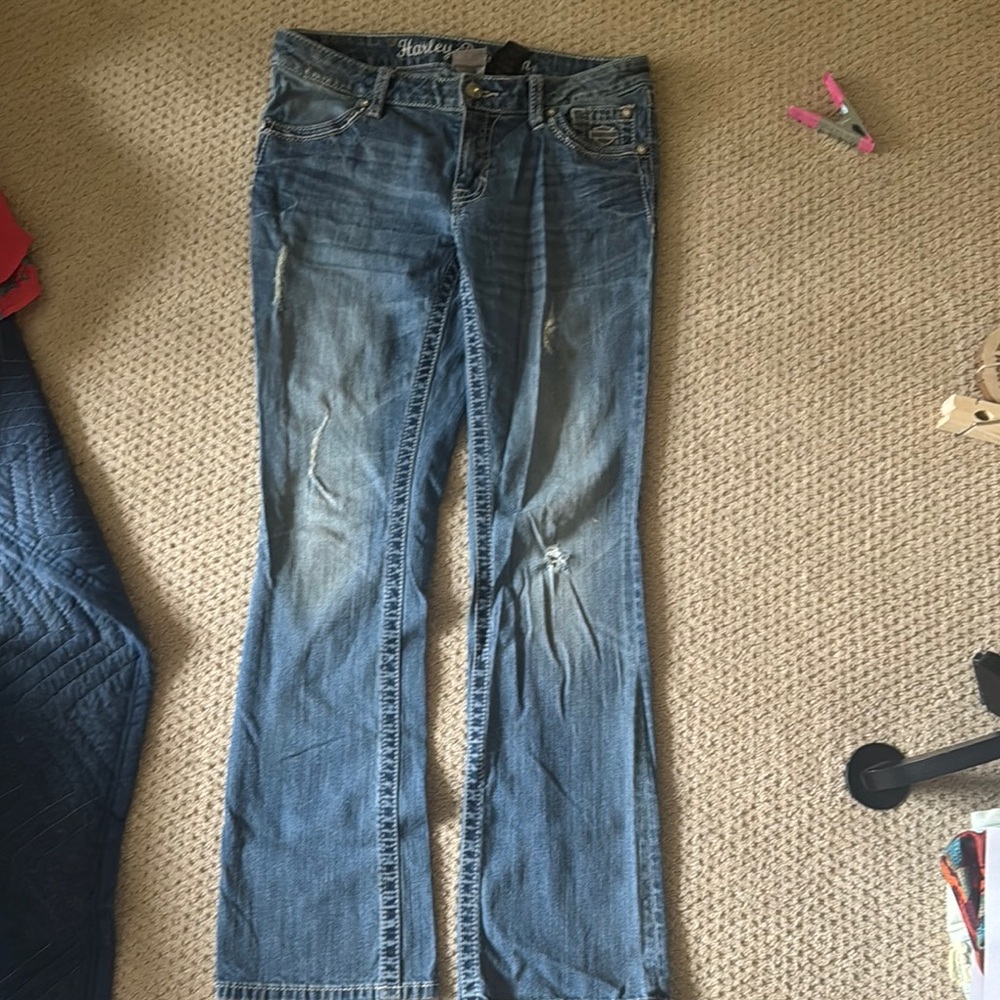 Harley Davidson boot cut jeans